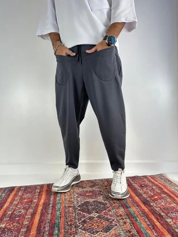 Men's Casual Pants With Large Pockets