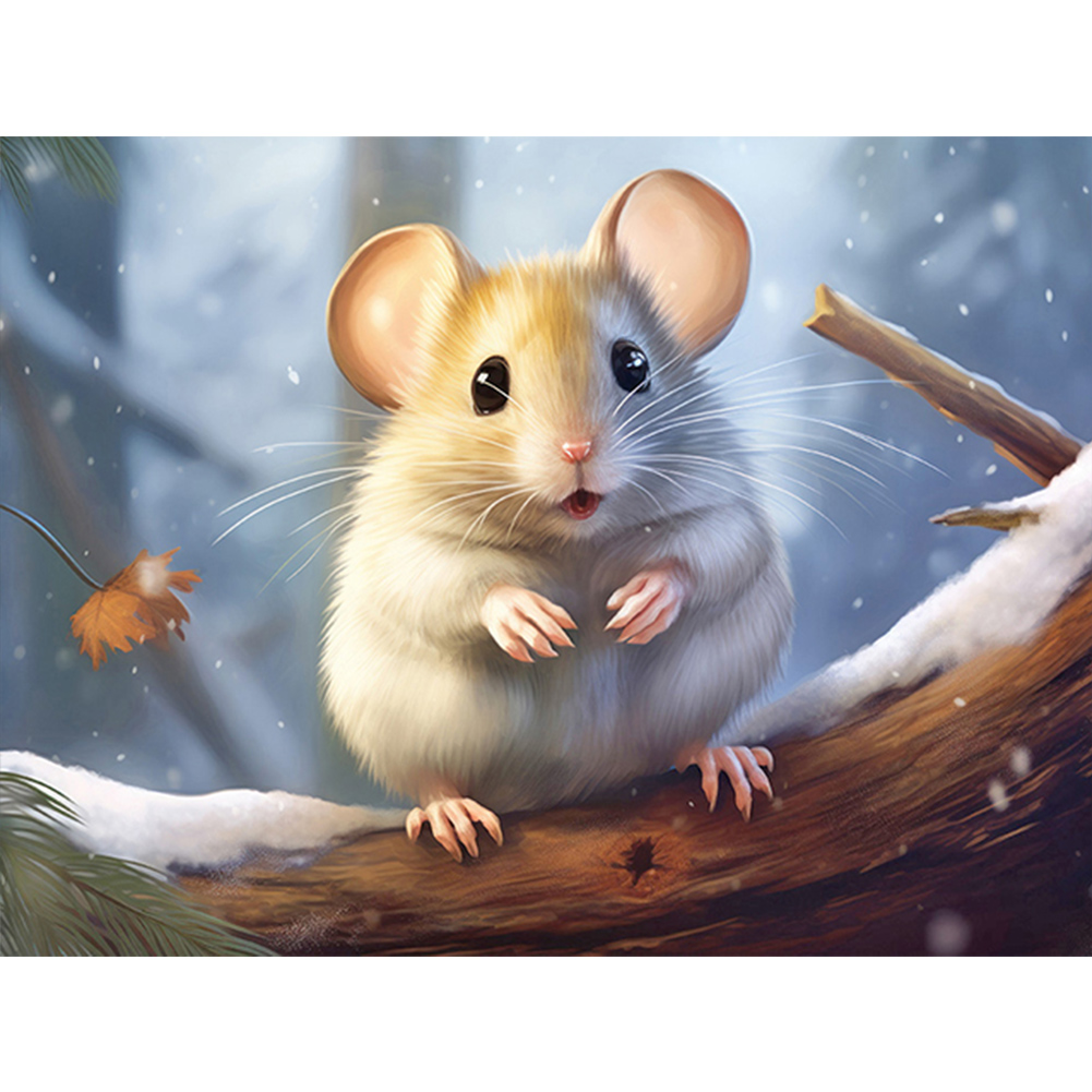  Cute Hamster Diamond Painting Kits Square Drill Cross