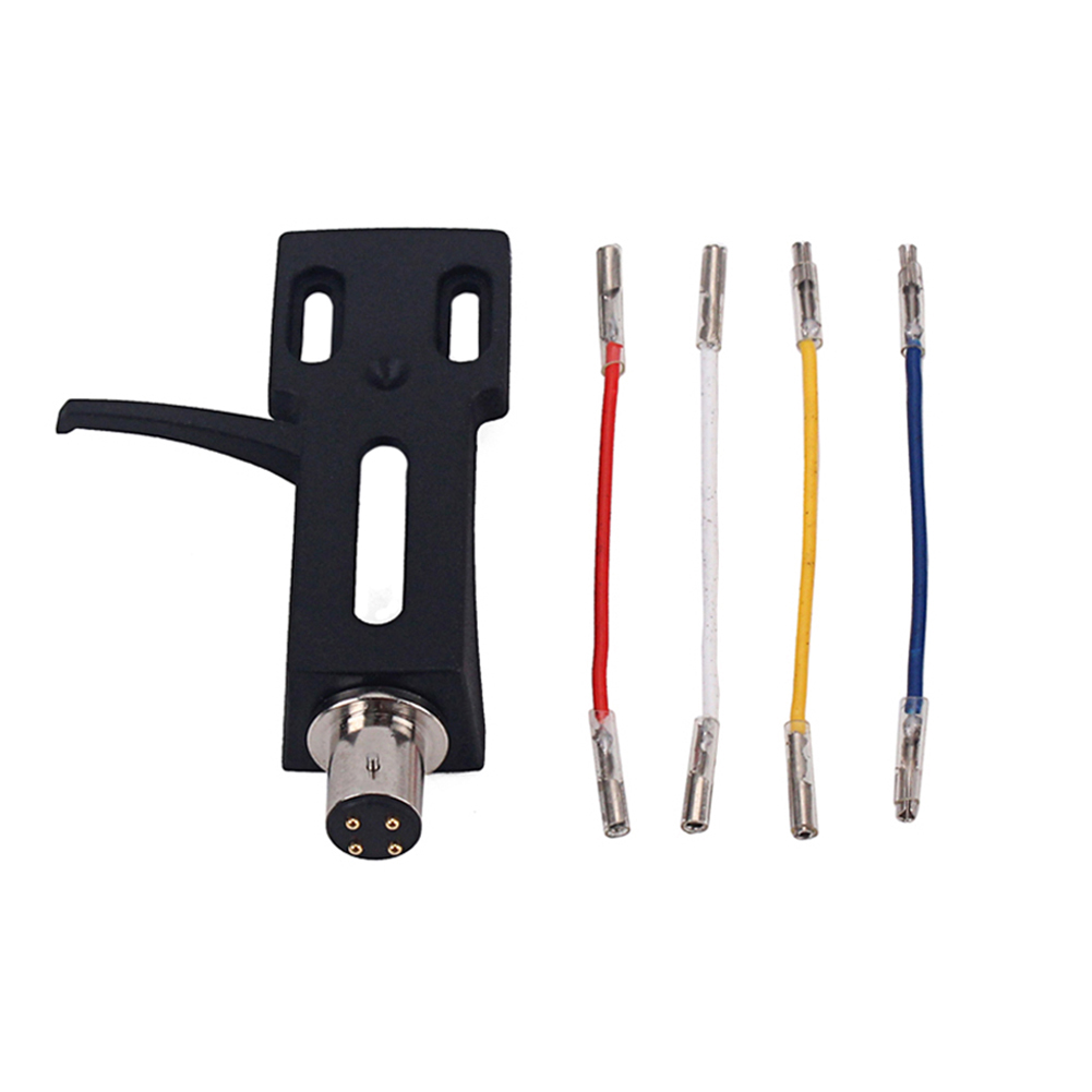 Turntable Headshell Mount Replacement Phonograph Head Holder With Lead Wire, 501 Original
Turntable Headshell Mount Replacement Phonograph Head Holder With Lead Wire, 501 Original
