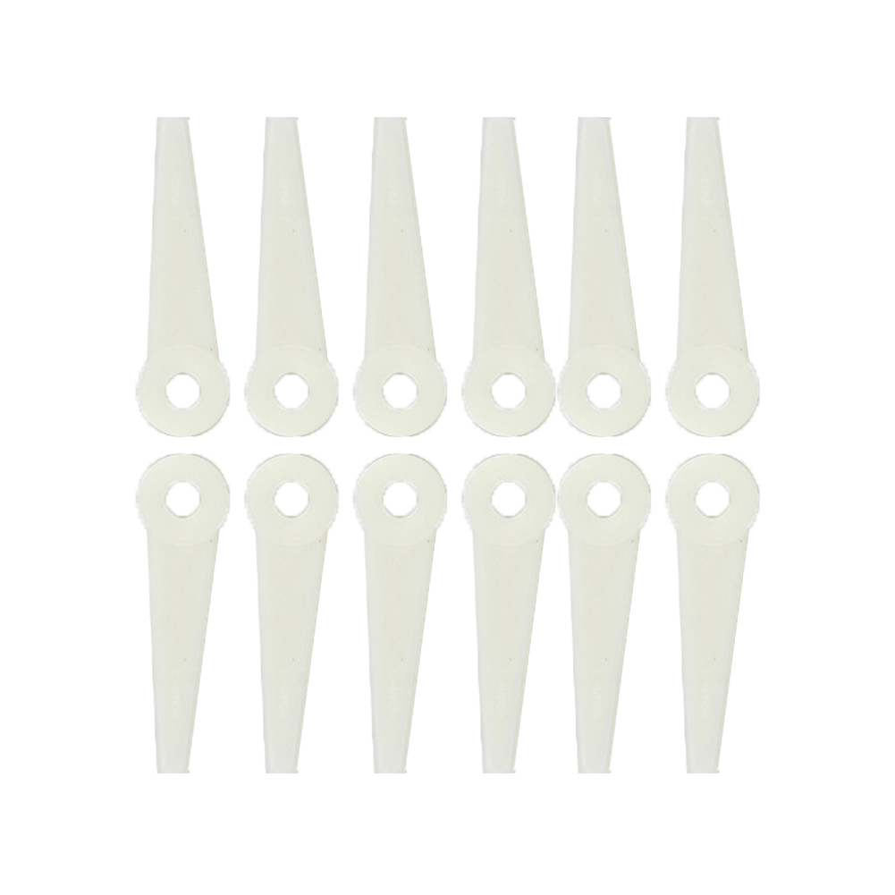 12pcs Lawn Mower Cutter Plastic Blades for Grass Trimmer Brushcutter Parts, 501 Original
12pcs Lawn Mower Cutter Plastic Blades for Grass Trimmer Brushcutter Parts, 501 Original