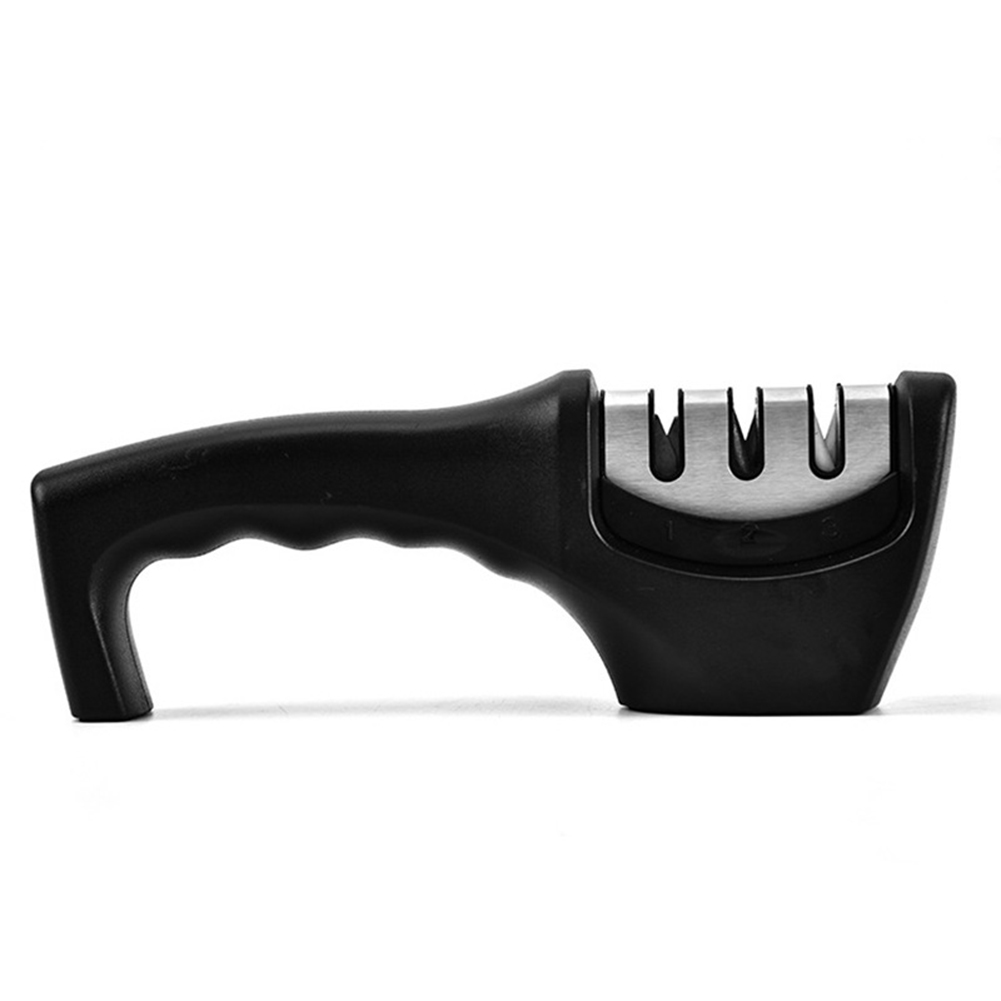 3 Stages Knife Sharpener Ceramic Rod Stainless Steel Blade Non-slip Base, 501 Original
3 Stages Knife Sharpener Ceramic Rod Stainless Steel Blade Non-slip Base, 501 Original