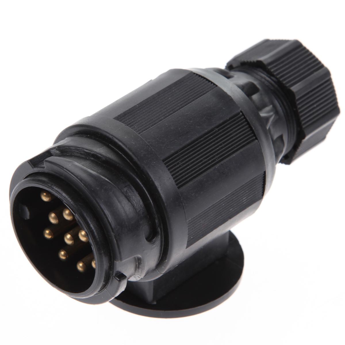 13 PIN EURO PLASTIC PLUG 12V CARAVAN TRAILER ELECTIRC PLUG MAYPOLE MP128, 501 Original
13 PIN EURO PLASTIC PLUG 12V CARAVAN TRAILER ELECTIRC PLUG MAYPOLE MP128, 501 Original
