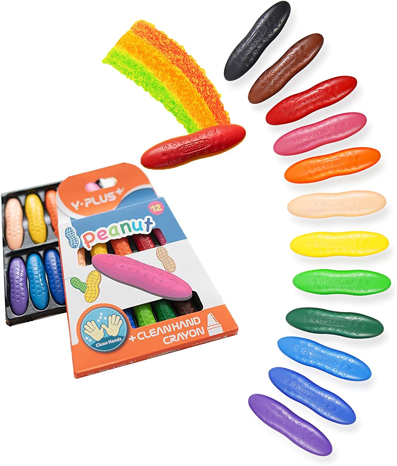 Peanut DIY Crayons for Toddlers Babies