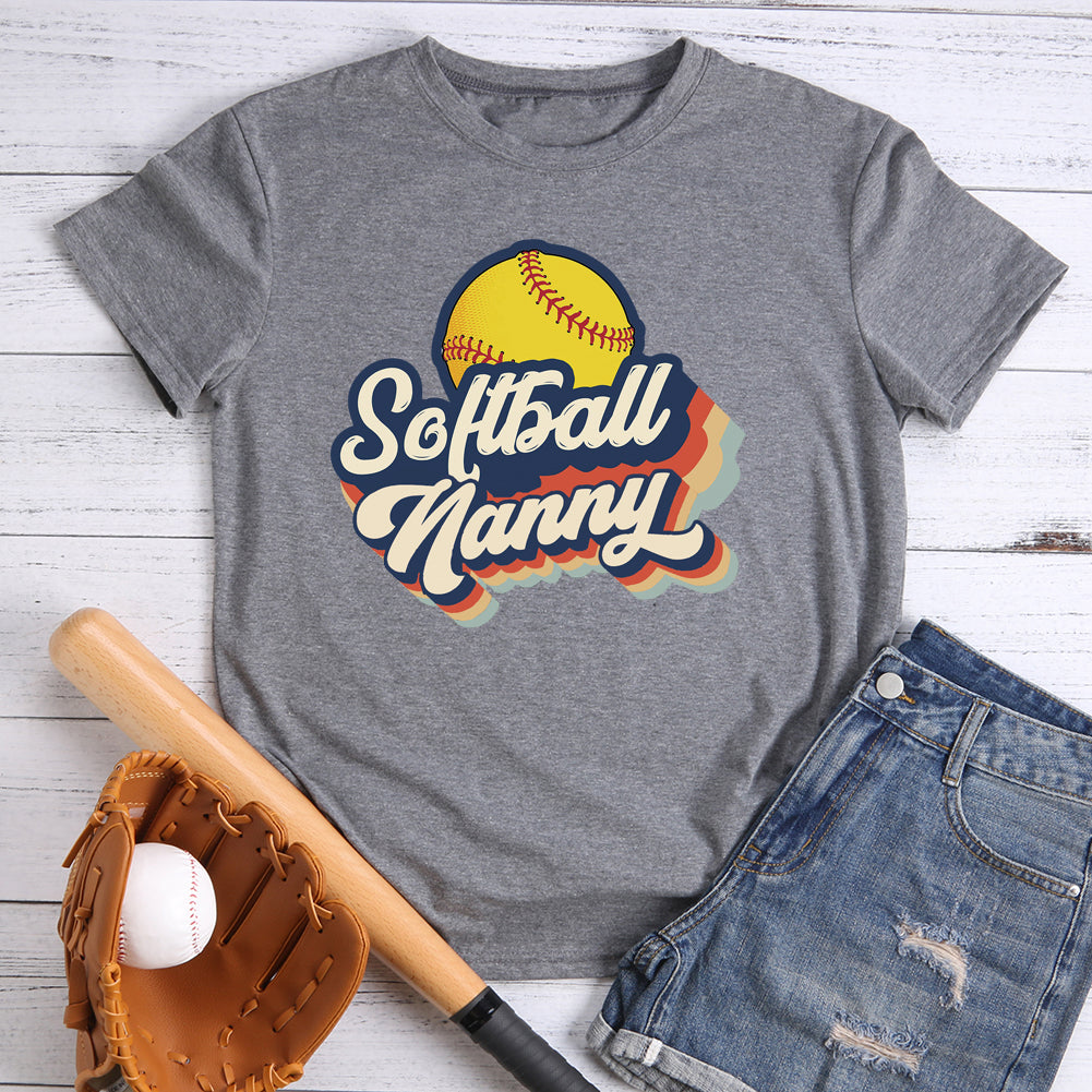 Softball nanny T-shirt Tee -013341-Guru-buzz