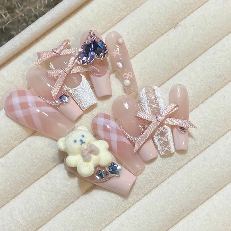 Aprileye Ballet Pink Bow (M)
