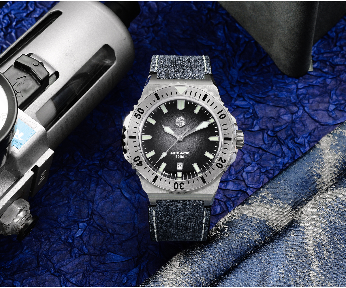 San Martin men's diving watch mechanical watch SN055GSan Martin Watch San Martin Watch StoreSan Martin Watches