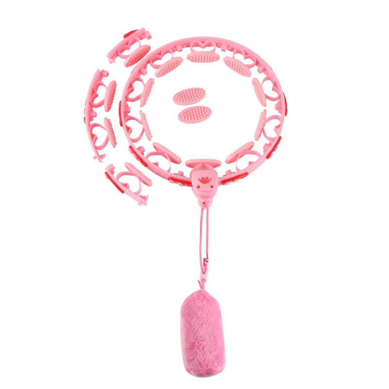 14 Detachable Knots Weighted Smart Hoola Hoops