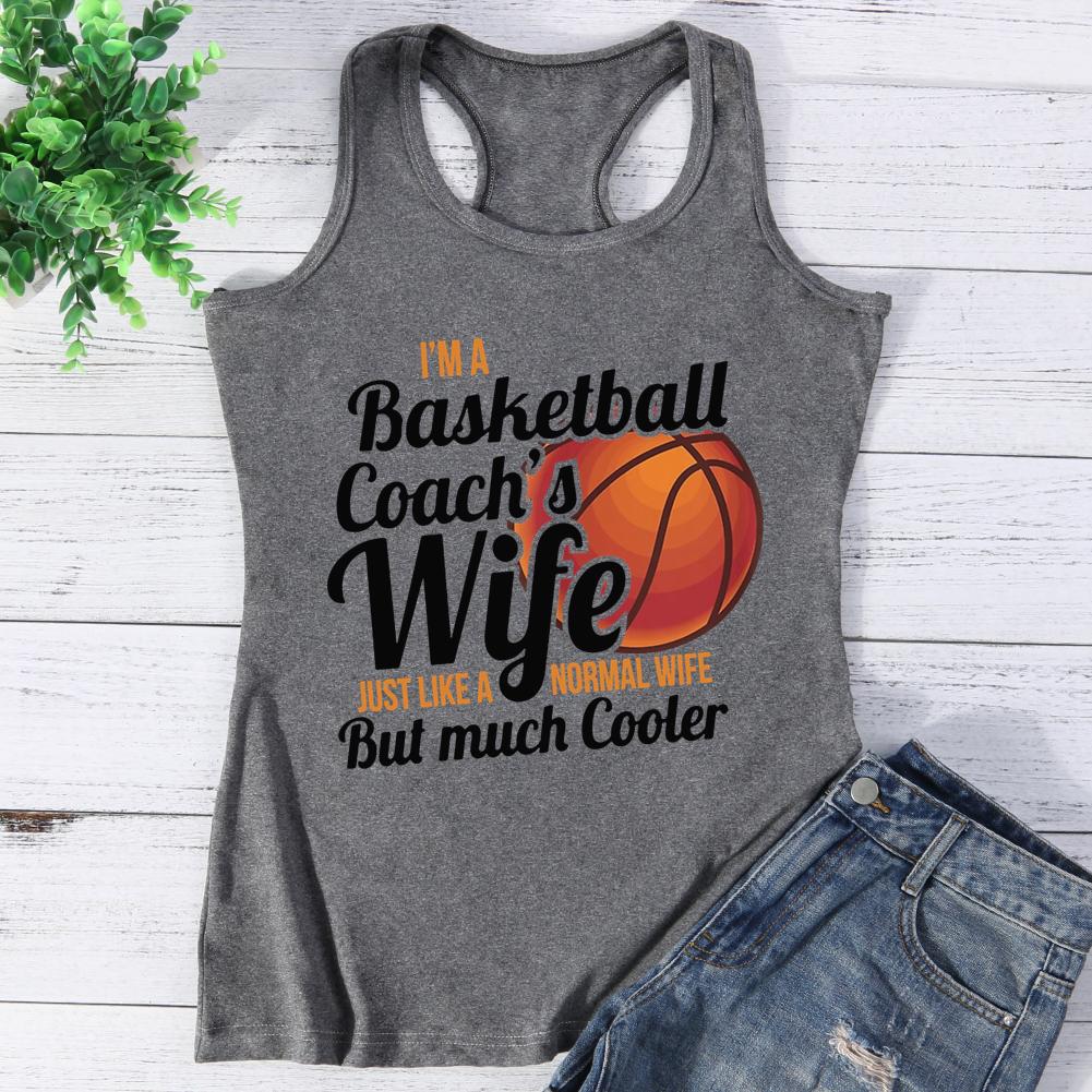 Basketball Coach Wife funny Vest Top-Guru-buzz