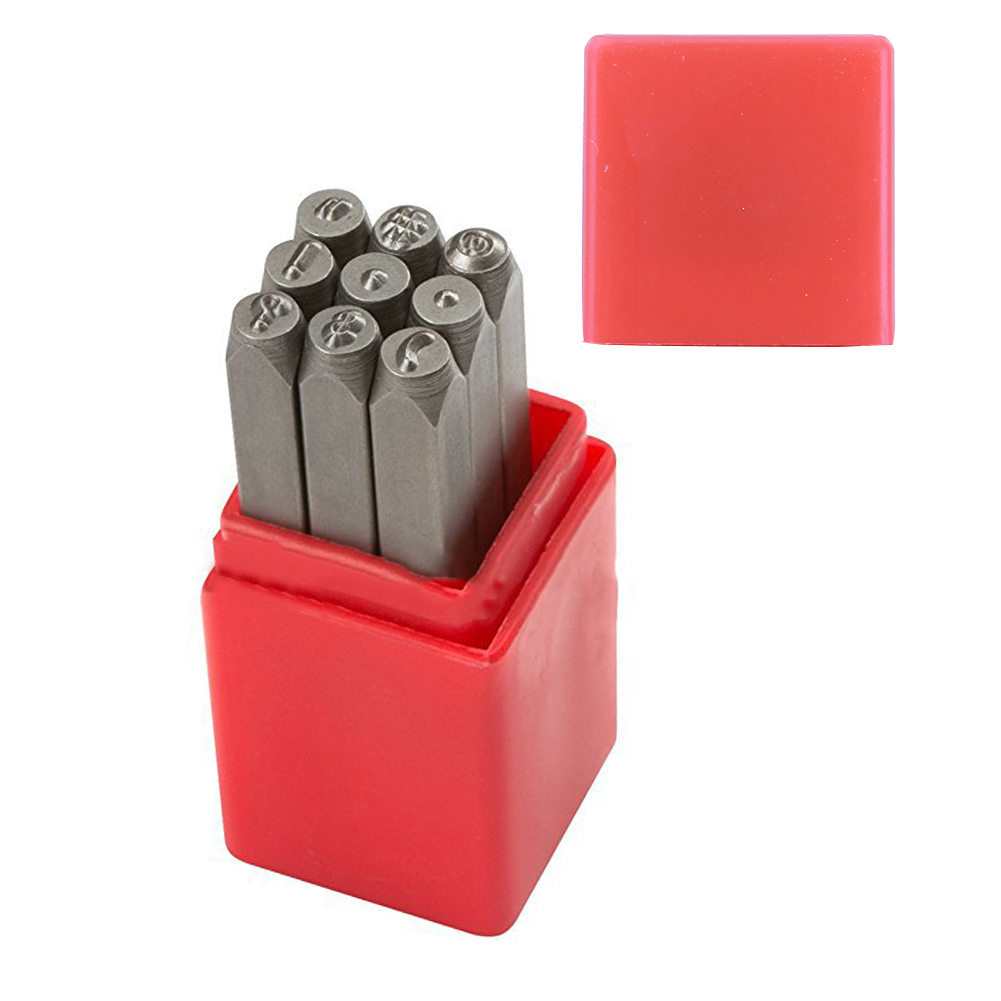 5/32 Inch Stamps Numbers Punctuation Stamp Set Punch Steel Metal Tool, 501 Original
5/32 Inch Stamps Numbers Punctuation Stamp Set Punch Steel Metal Tool, 501 Original