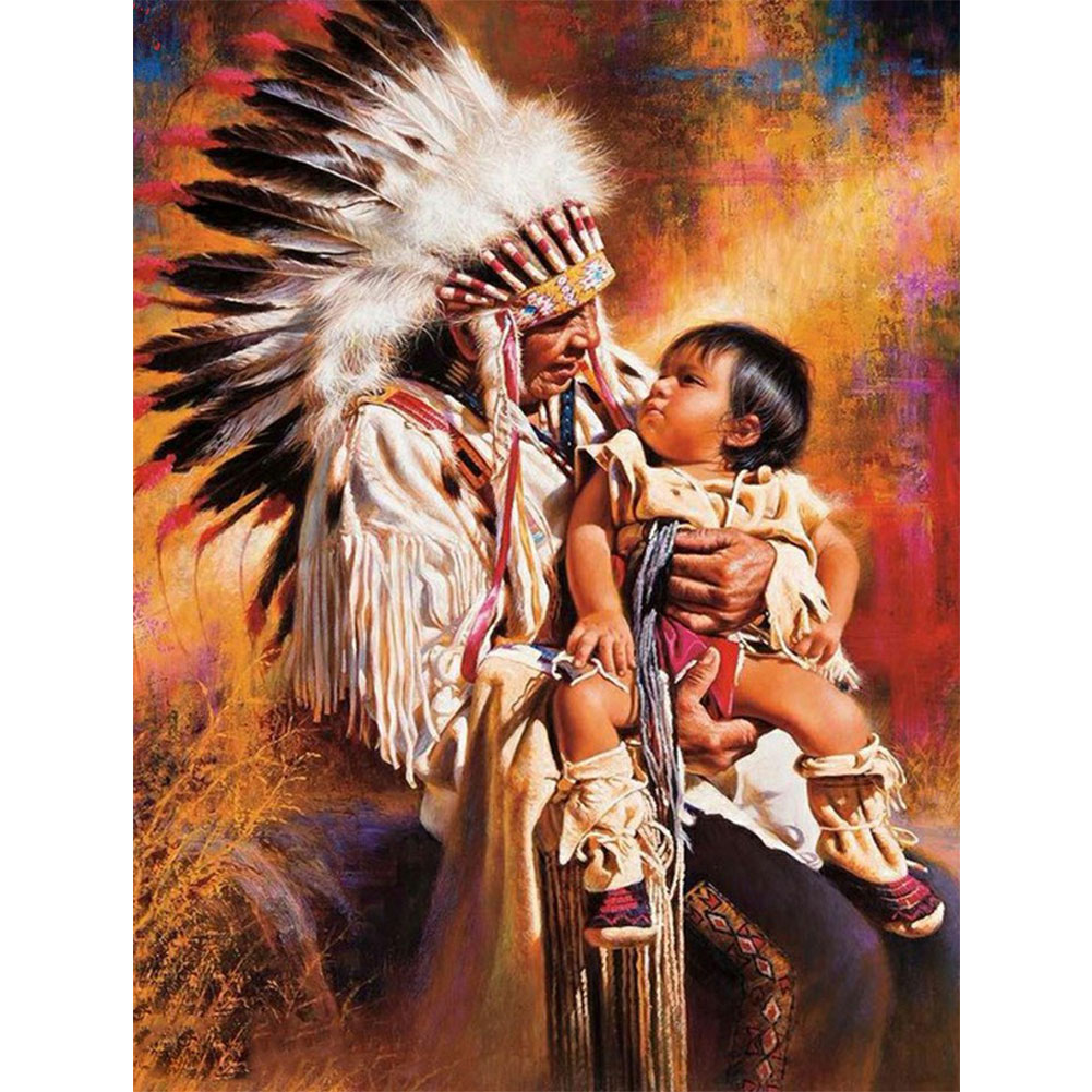 Native American Wonmen And Kid - Square Drill Diamond Painting - 40*50CM, 501 Original
Native American Wonmen And Kid - Square Drill Diamond Painting - 40*50CM, 501 Original