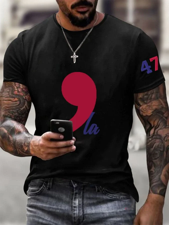 Men's La 47 Print T-Shirt socialshop