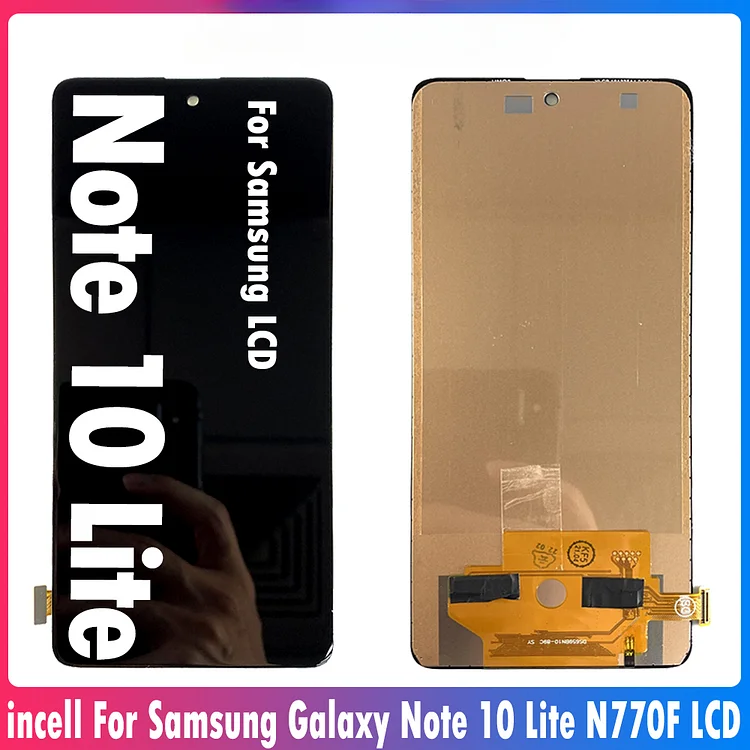 6.7'' incell LCD  Samsung Galaxy Note 10 Lite LCD Display Touch Screen  Samsung Note10 Lite N770F LCD Digitizer AssemblySM-LCD