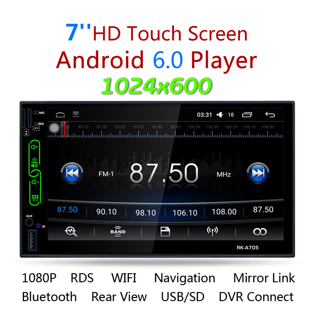 Quad Core HD 2Din 7 inch car gps player Android 6. 0 phonelink-138868, Map of europe, 501 Original
Quad Core HD 2Din 7 inch car gps player Android 6. 0 phonelink-138868, Map of europe, 501 Original