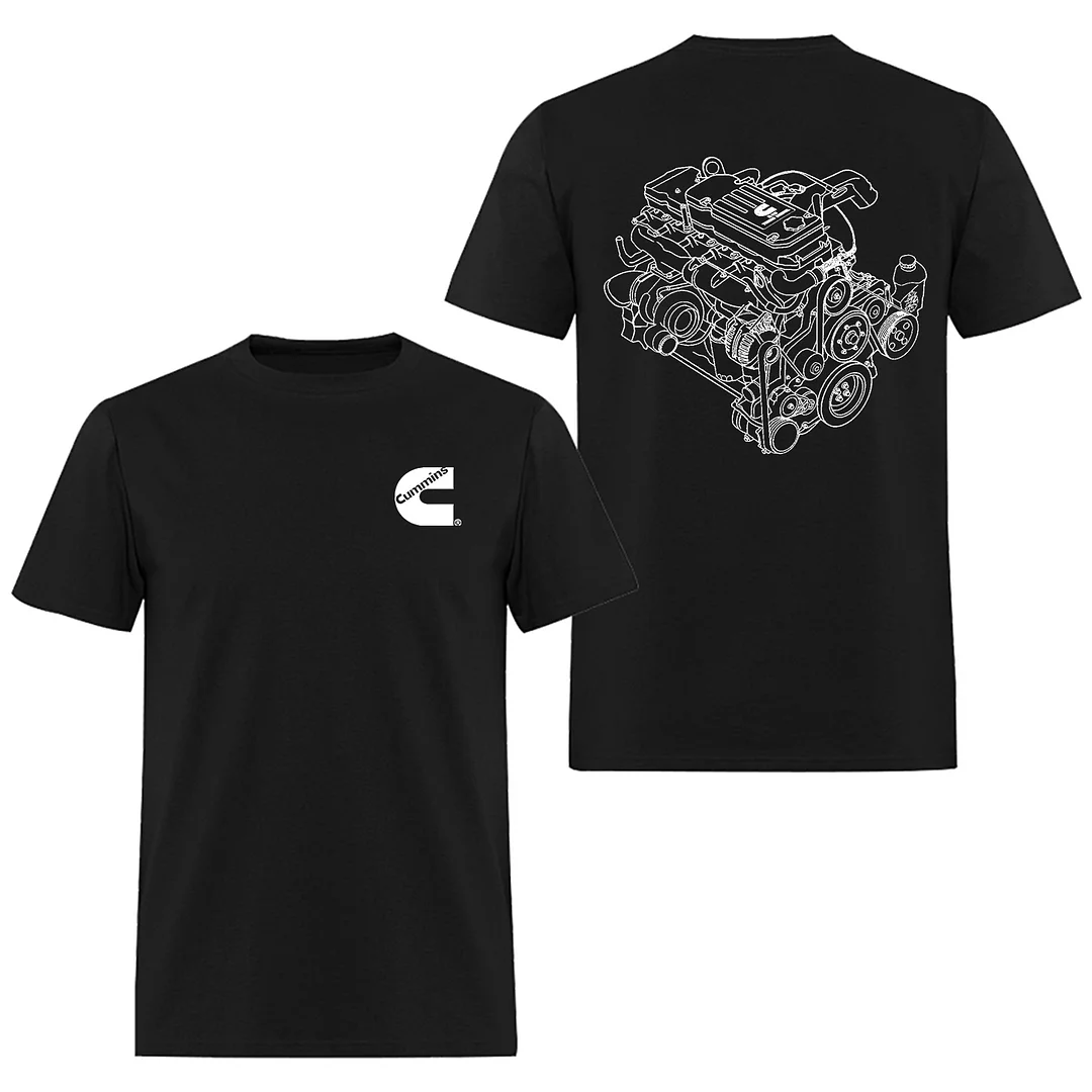 Cummins Engine Printed Men's T-shirt - Devcarry
