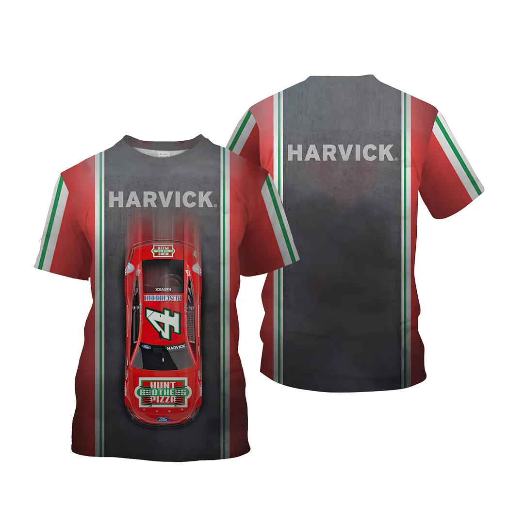 Harvick Full Printed T-shirt - Devcarry