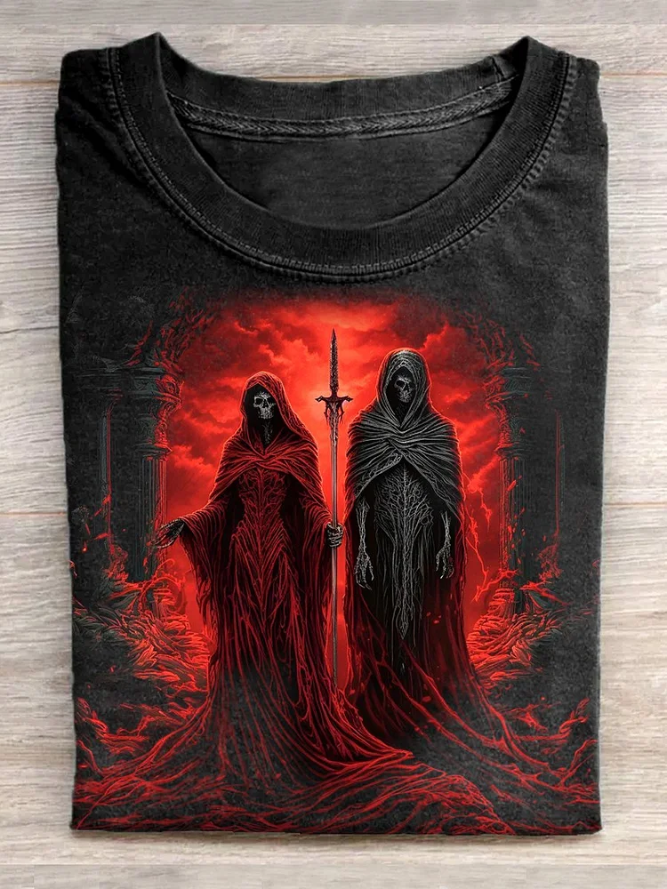 Unisex Grim Reaper Halloween T-Shirt