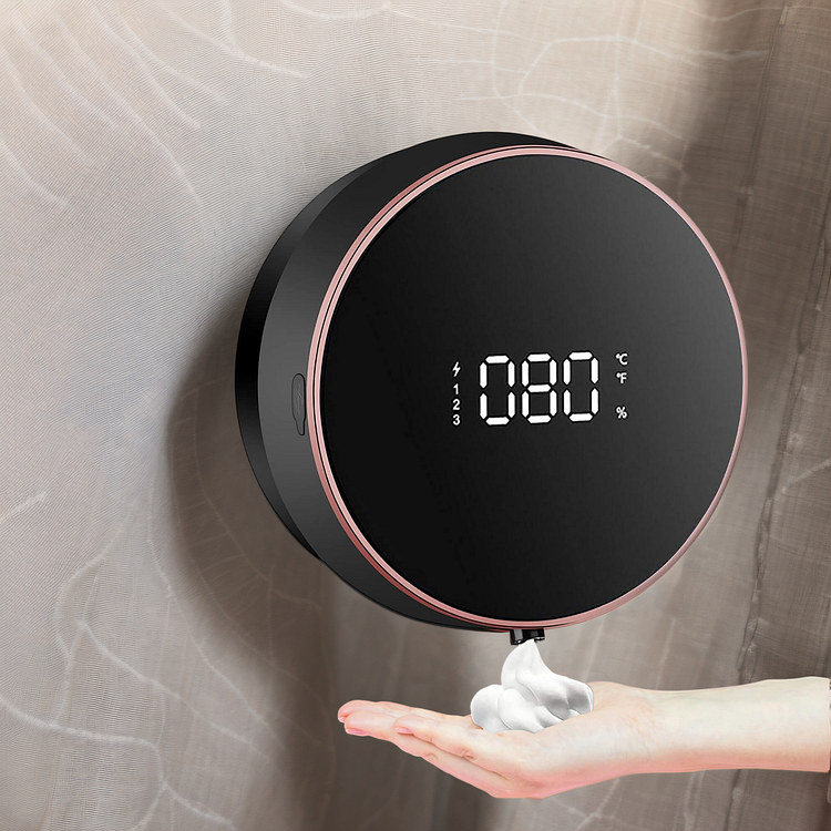 Wall-Mounted Circular Foam Dispenser