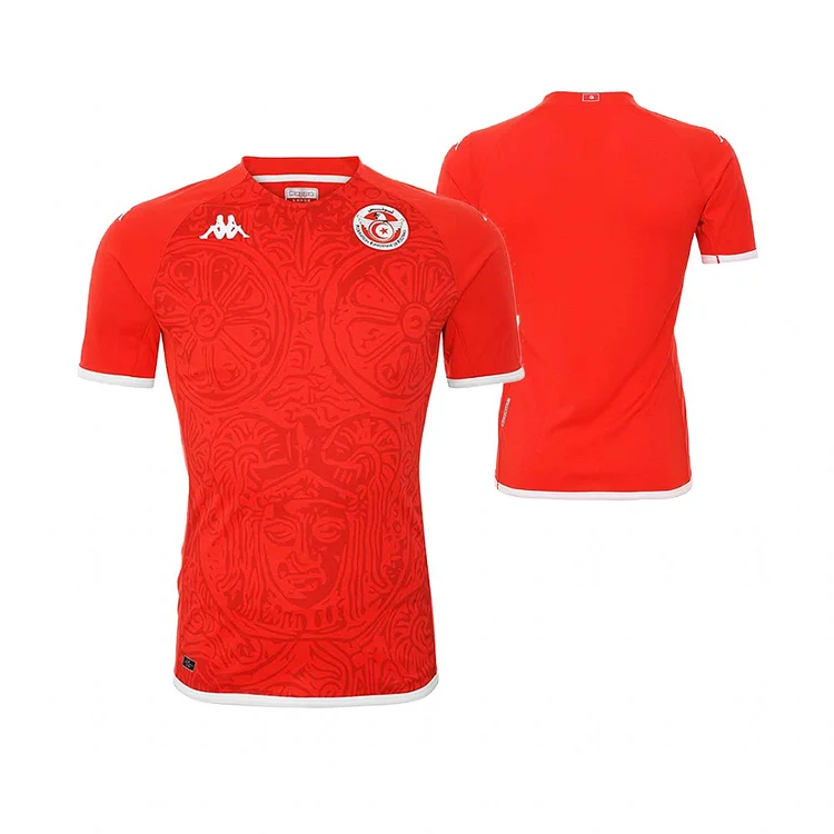 Tunisia Home Shirt Kit World Cup 2022 - Red