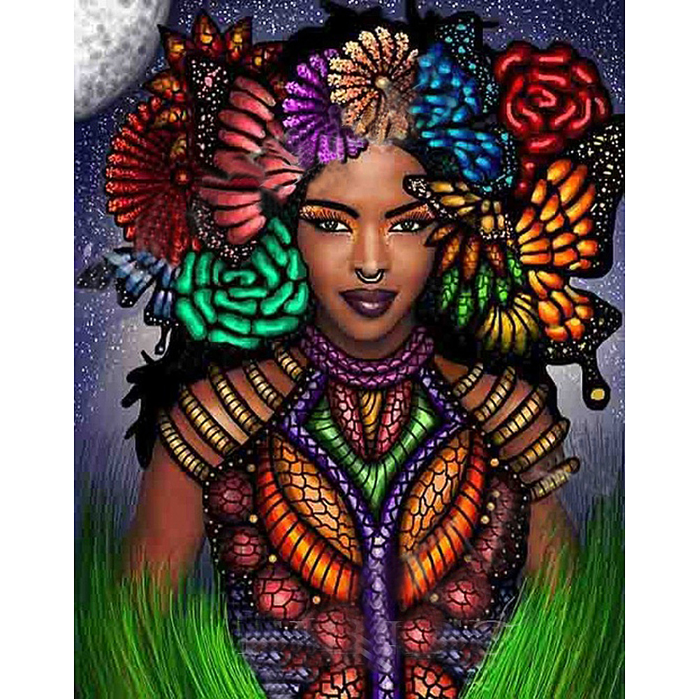 (Multi-Size) African Women - Round/Square Drill Diamond Painting - 30*40CM, Square diamond 30*40cm, 501 Original
(Multi-Size) African Women - Round/Square Drill Diamond Painting - 30*40CM, Square diamond 30*40cm, 501 Original