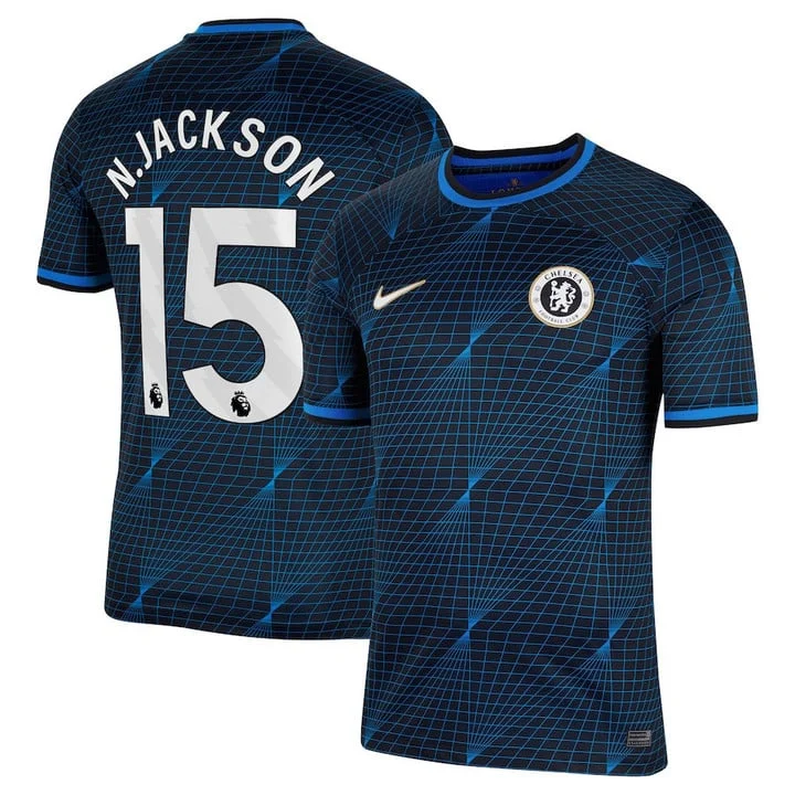 Chelsea Nicolas Jackson 15 Away Shirt Kit 2023-2024