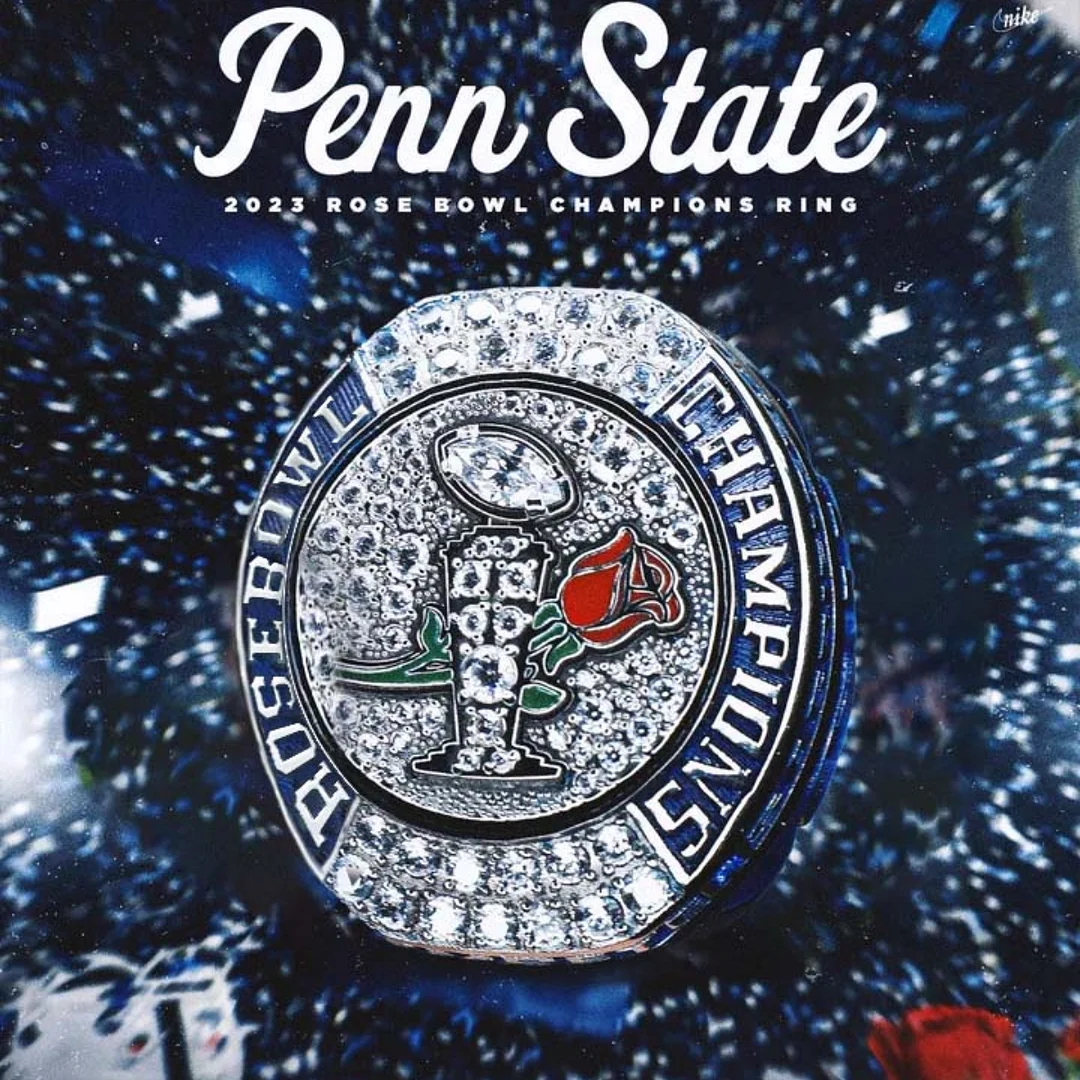 2023 Rose Bowl Penn State Nittany Lions Championship Ring