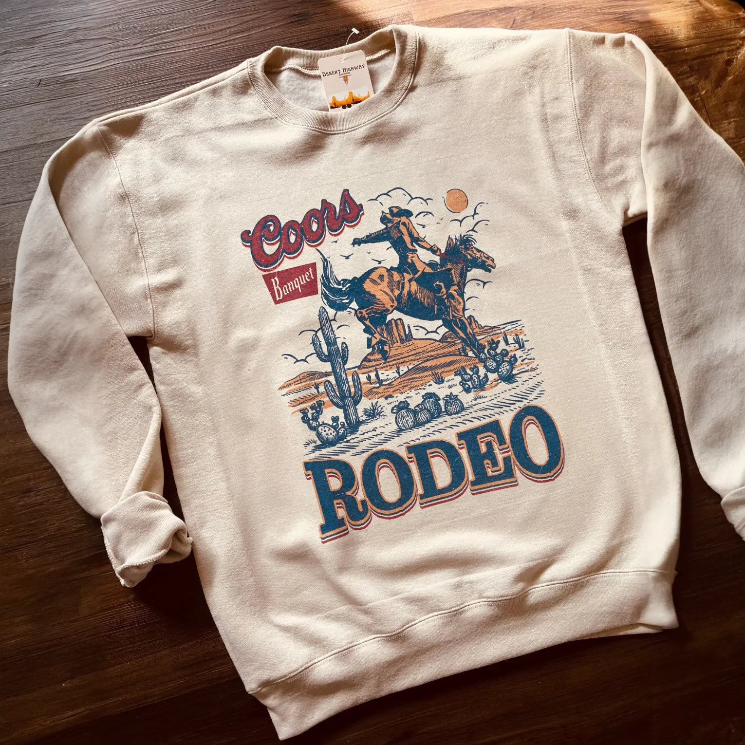 Western Rodeo Graphic Sweatshirt