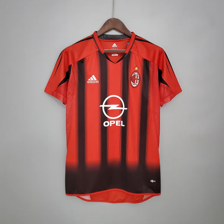 AC Milan Home Retro Shirt Kit 2004-2005