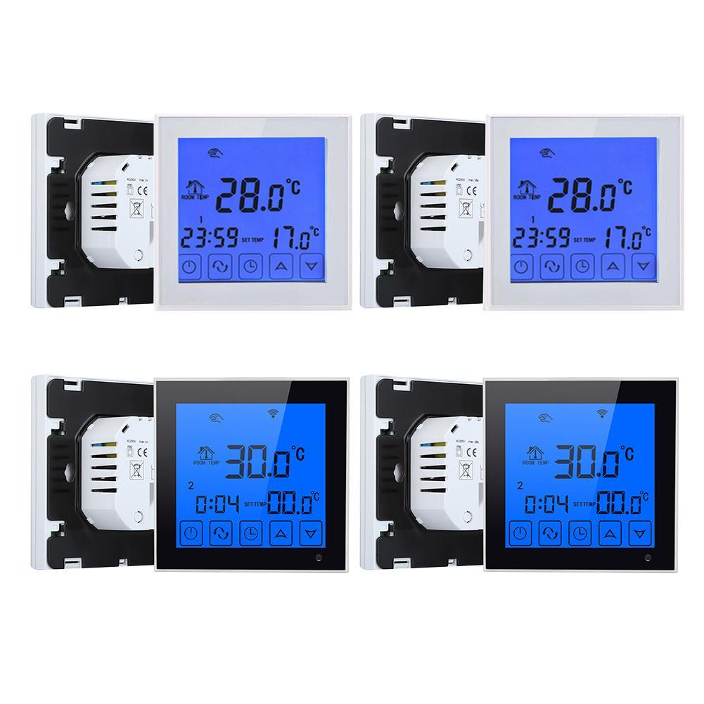 Wifi LCD Touch Screen Smart Heating Thermostat Room Temperature Controller, White, 501 Original
Wifi LCD Touch Screen Smart Heating Thermostat Room Temperature Controller, White, 501 Original