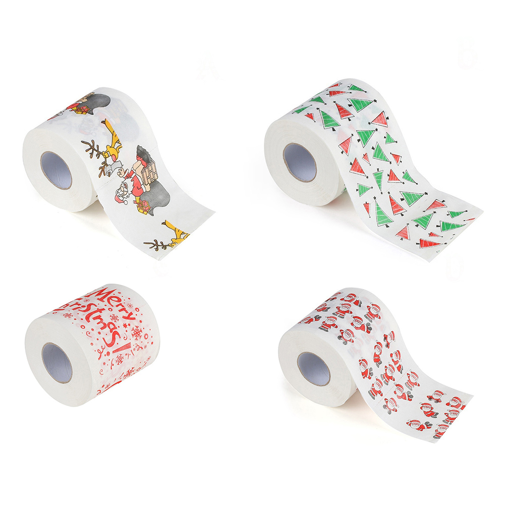 Christmas Toilet Roll Paper Santa Claus Home Bathroom Paper Xmas Tissue, 501 Original
Christmas Toilet Roll Paper Santa Claus Home Bathroom Paper Xmas Tissue, 501 Original