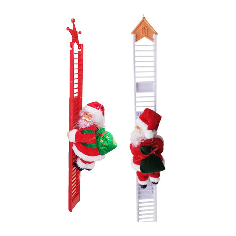 Electric Ladder Santa Claus Toys Christmas Ornaments Desktop Decoration, 501 Original
Electric Ladder Santa Claus Toys Christmas Ornaments Desktop Decoration, 501 Original