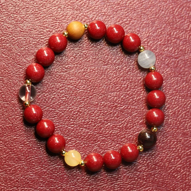 Thangka Buddha “Ben Ming Nian“ Five Element Protection Bracelet - Enhance Your Luck in Your Zodiac Year