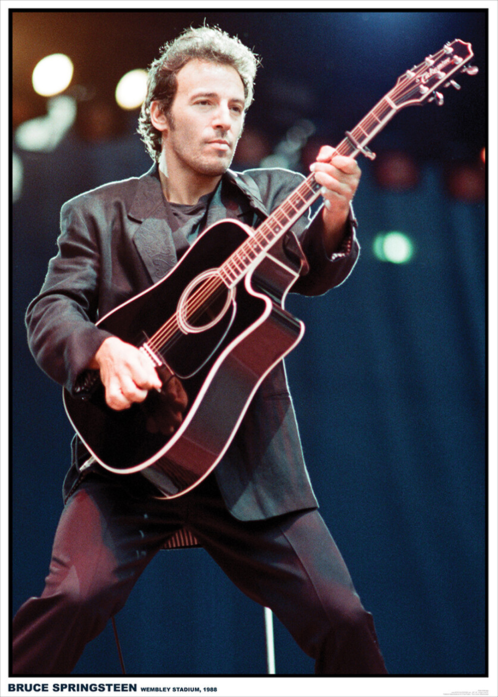 Bruce Springsteen Wembley Poster