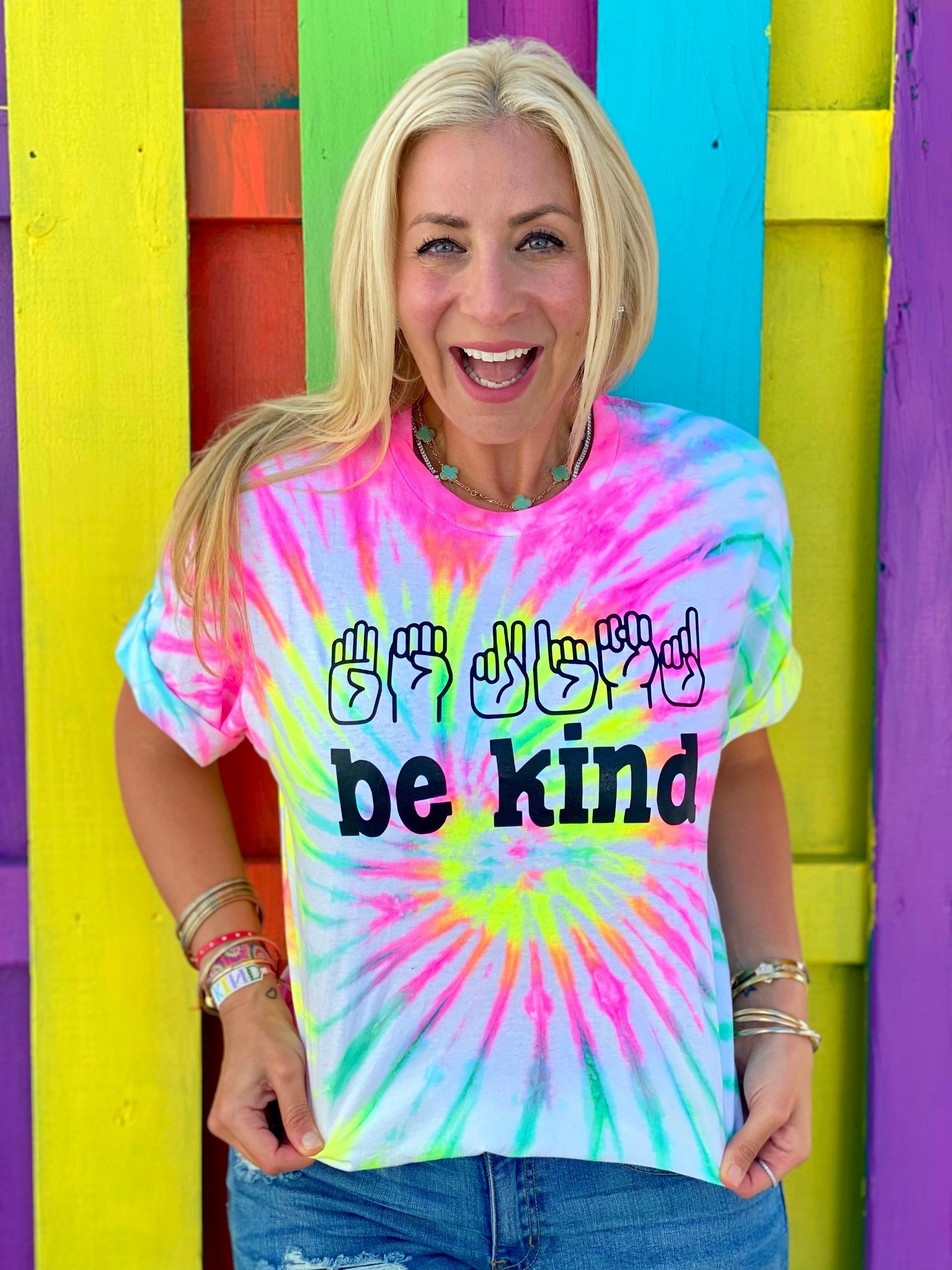 Be Kind ASL Tee Deaf Awareness