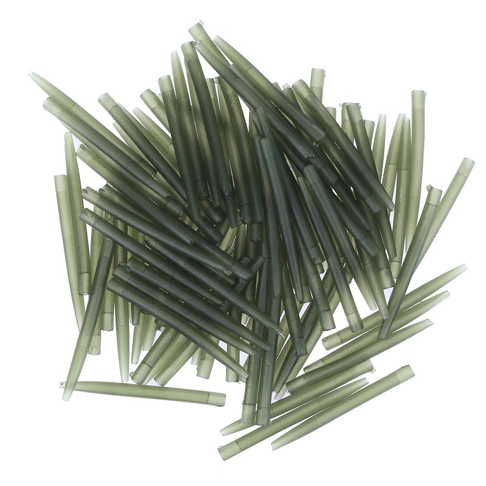 Rubber Tip Tube Short Anti Wrap Sleeve Connect with Fishing Hook Dark Green, 60pcs, 501 Original
Rubber Tip Tube Short Anti Wrap Sleeve Connect with Fishing Hook Dark Green, 60pcs, 501 Original