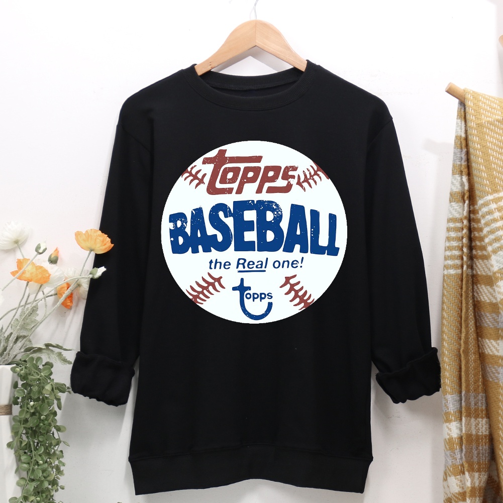 baseball Women Casual Sweatshirt-Guru-buzz