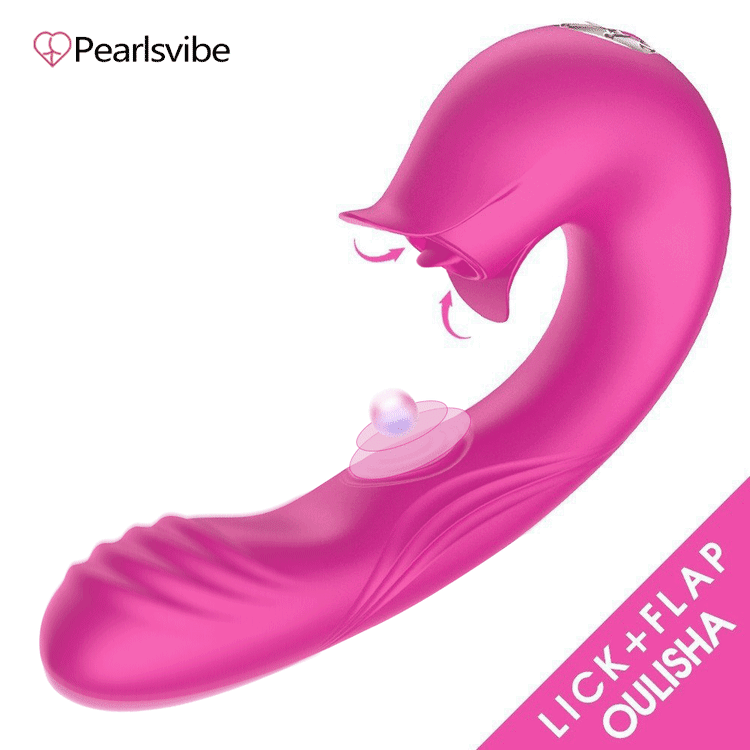 Pearlsvibe Devil Flower Sex Toys Sucking Dildo Vibrator For Women