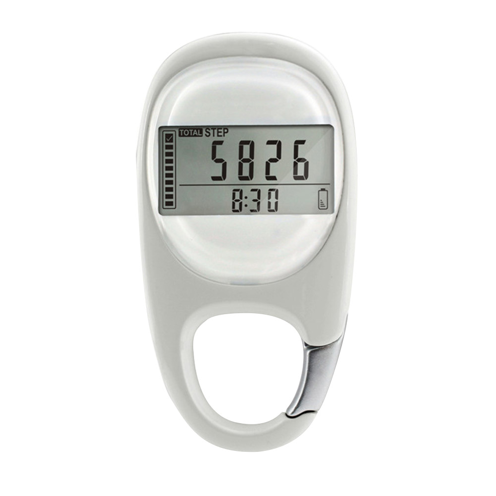 Outdoor Sports Calorie 3D Carabiner Pedometer Running Step Counter Meter, 501 Original
Outdoor Sports Calorie 3D Carabiner Pedometer Running Step Counter Meter, 501 Original