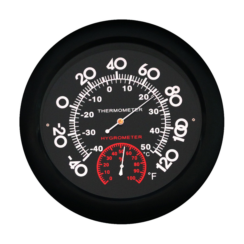 ABS Round Indoor Thermometer Hygrometer with Dial Analog Meter Director, 501 Original
ABS Round Indoor Thermometer Hygrometer with Dial Analog Meter Director, 501 Original