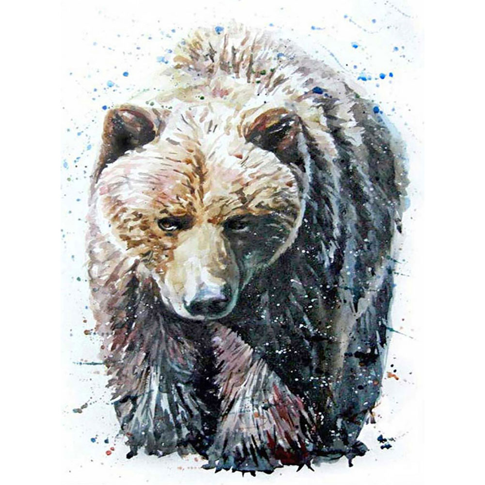 (Multi-Size) Aquarelle Bear - Round/Square Drill Diamond Painting, Round diamond 30*40cm, 501 Original
(Multi-Size) Aquarelle Bear - Round/Square Drill Diamond Painting, Round diamond 30*40cm, 501 Original