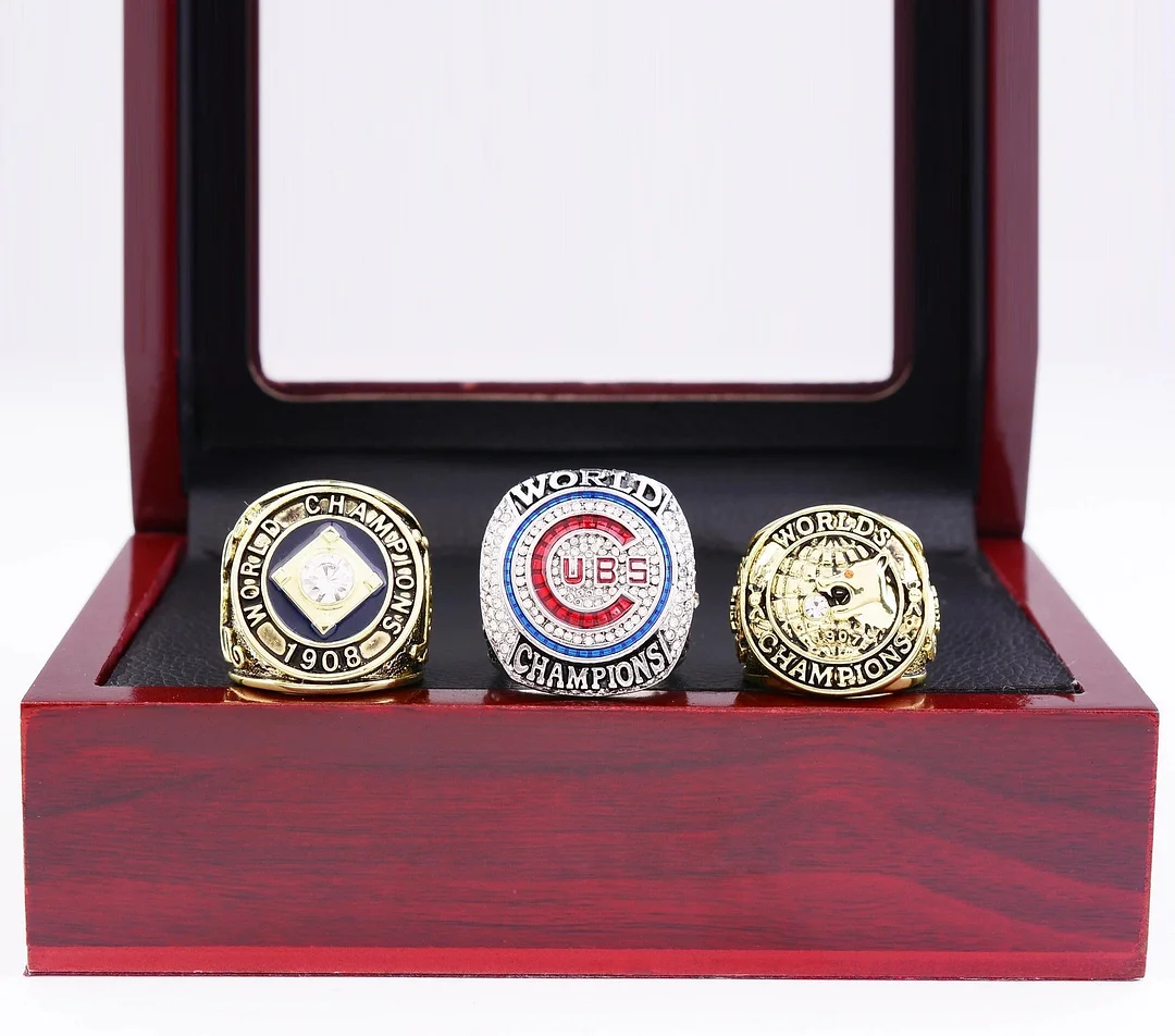 1907/1908/2016 Chicago Cubs World Series Championship Ring Sets