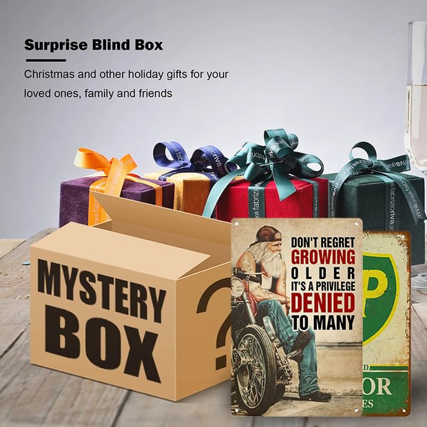 New Lucky Mystery Box(Wood Signs) - Orders Over $50 Get 1 Free Gift