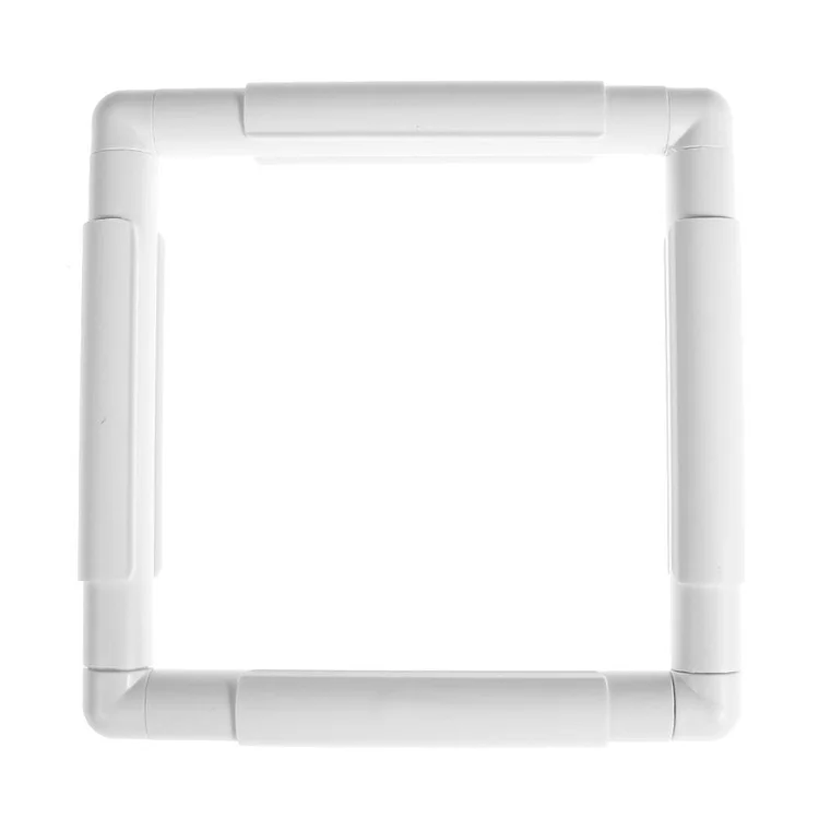 Square Shape Embroidery Frame Craft Cross Stitch Needlework Sewing Hoop(B)