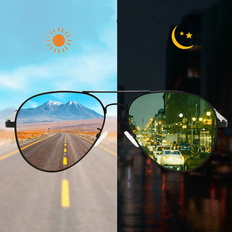 Glassee™ Day-Night Photochromic Polarized Glasses - NR1