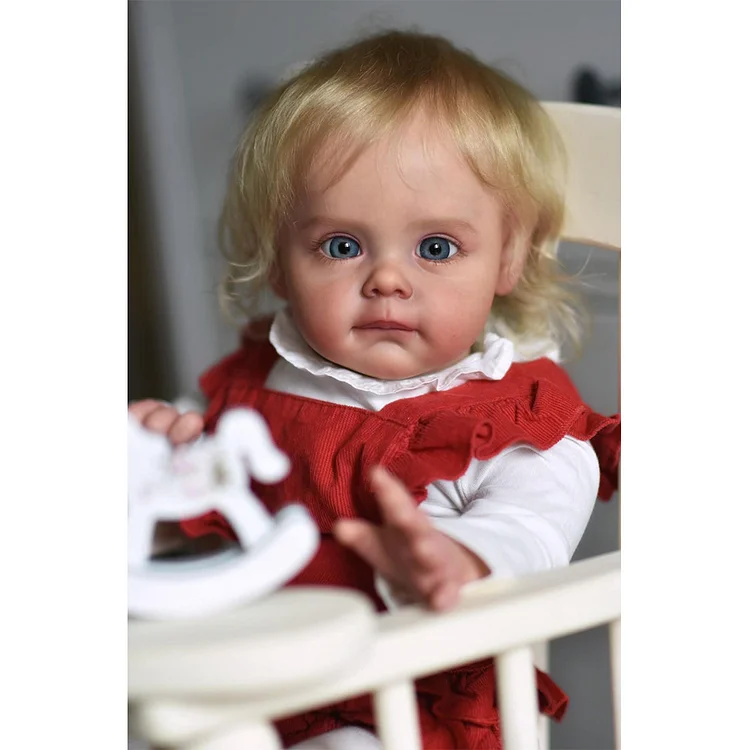 [New]17" or 22" Best Reborn Toy Dolls for Children, Realistic Beautiful Reborn Baby Toddler Girl Doll Ewkima