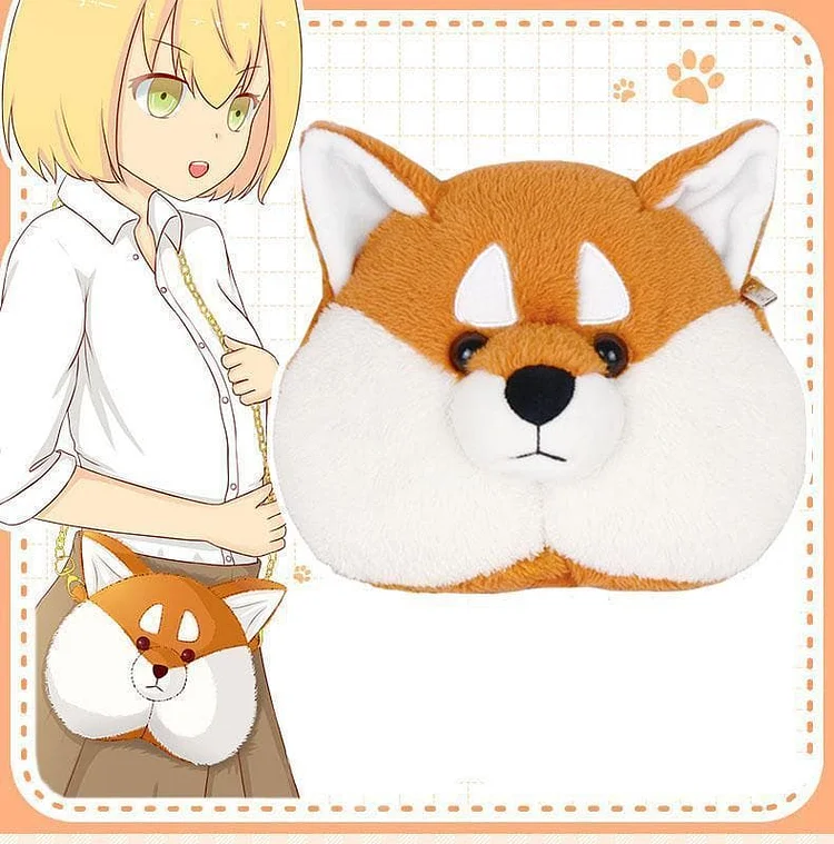 Reservation Cute Dog Doge Shiba Shoulder Bag SP1811670