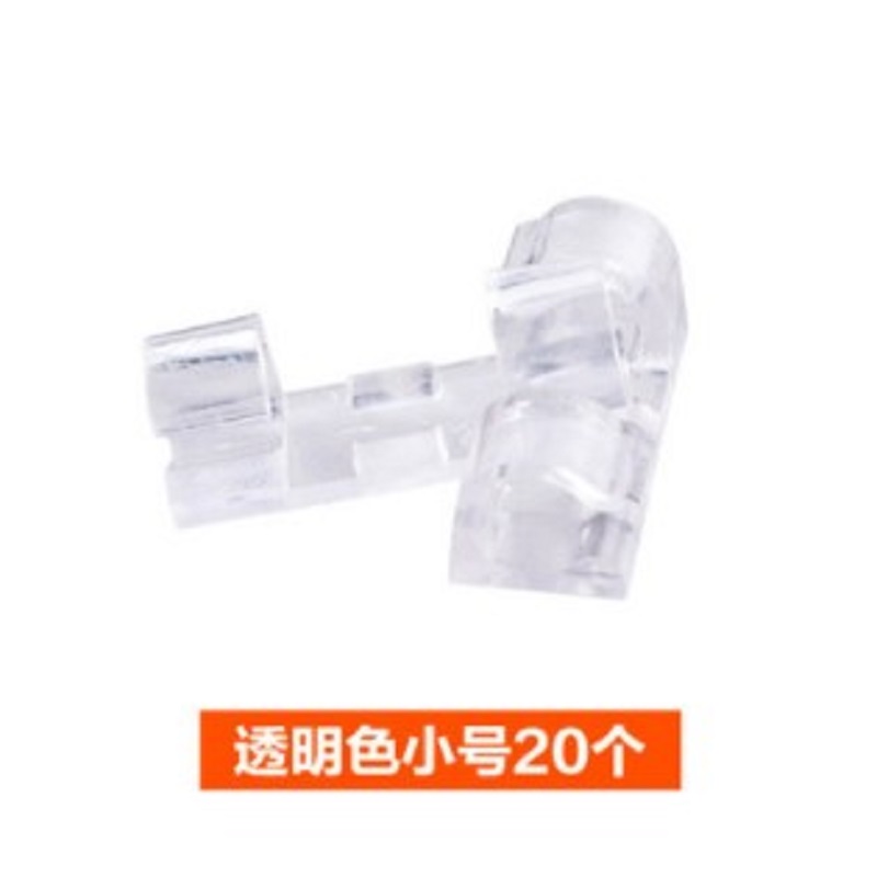 Self-adhesive Wire Organizer Fixed Clip Line Clamp Winder Clear 20pcs, 501 Original
Self-adhesive Wire Organizer Fixed Clip Line Clamp Winder Clear 20pcs, 501 Original