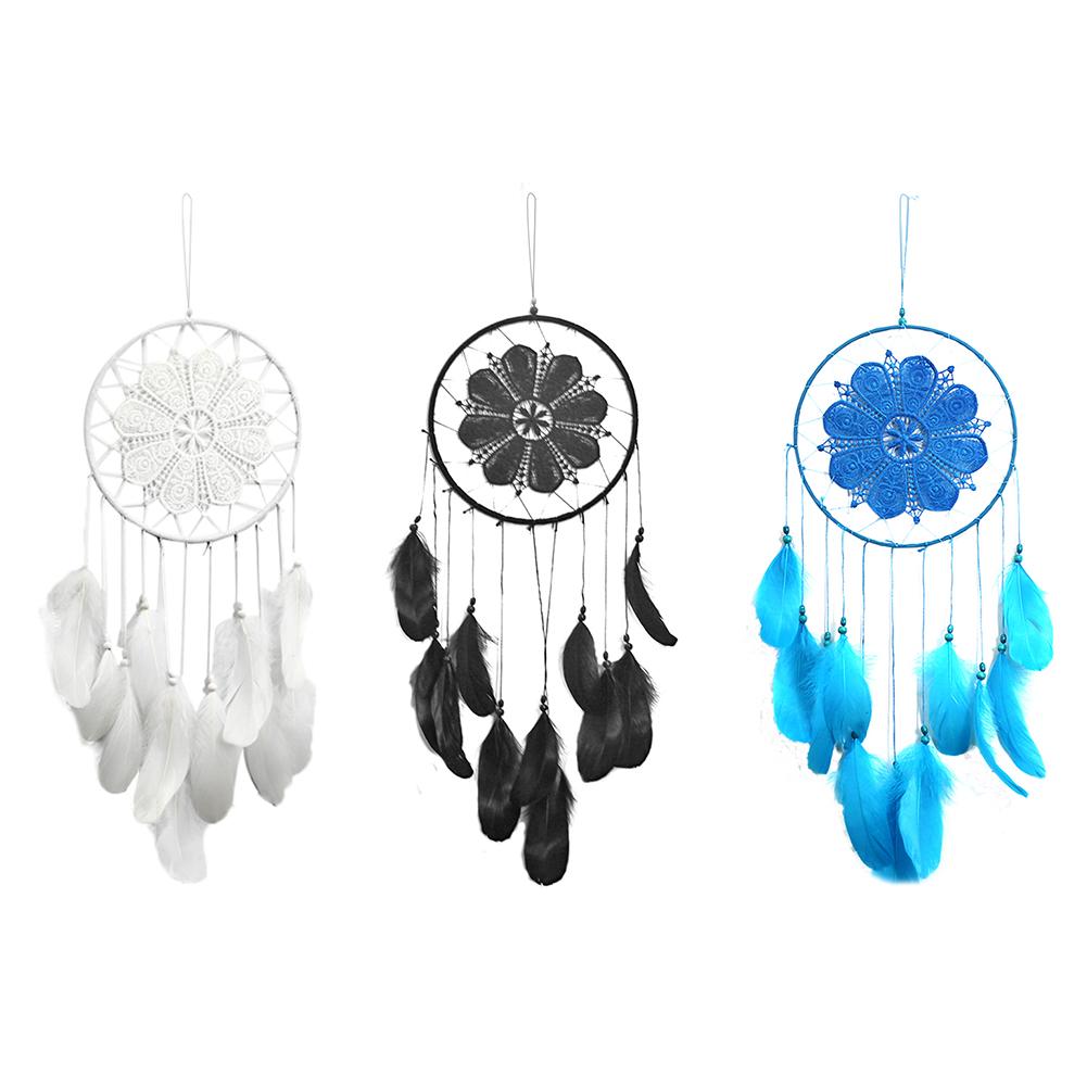 Handmade Feathers Beads Crochet Dream Catcher Home Wall Art Hanging Decor, Blue, 501 Original
Handmade Feathers Beads Crochet Dream Catcher Home Wall Art Hanging Decor, Blue, 501 Original
