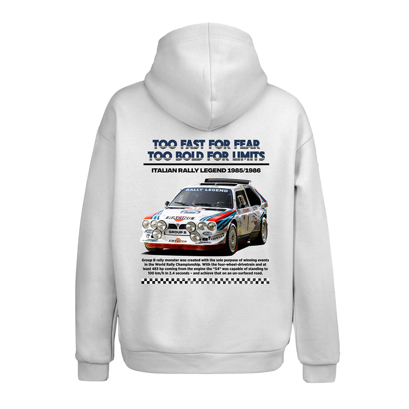 Italian Rally Legend Printed Men's Hoodie - Devcarry