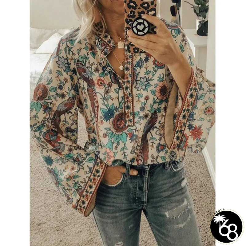 Playful and Light Blouse | 168DEAL