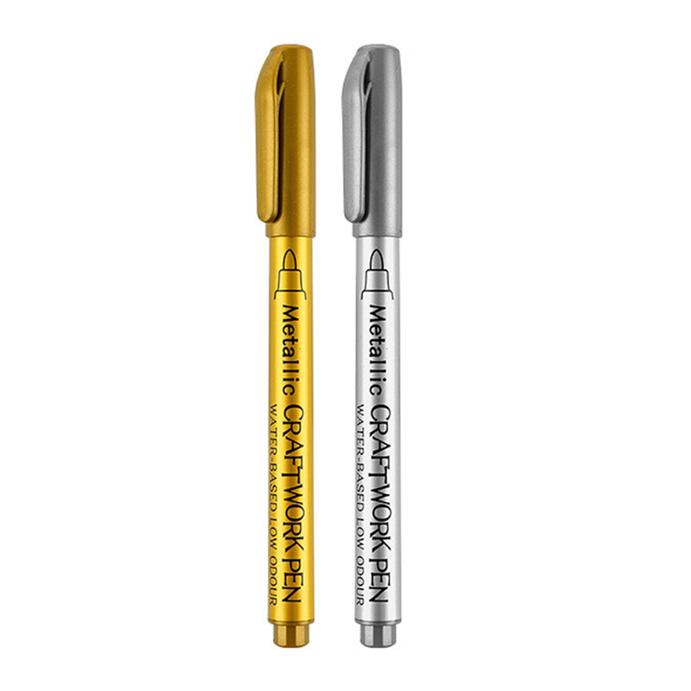 1/12pcs Silver Gold DIY Metallic Craftwork Pen Waterproof Kids Stationery, 6 silver 6 gold, 501 Original
1/12pcs Silver Gold DIY Metallic Craftwork Pen Waterproof Kids Stationery, 6 silver 6 gold, 501 Original